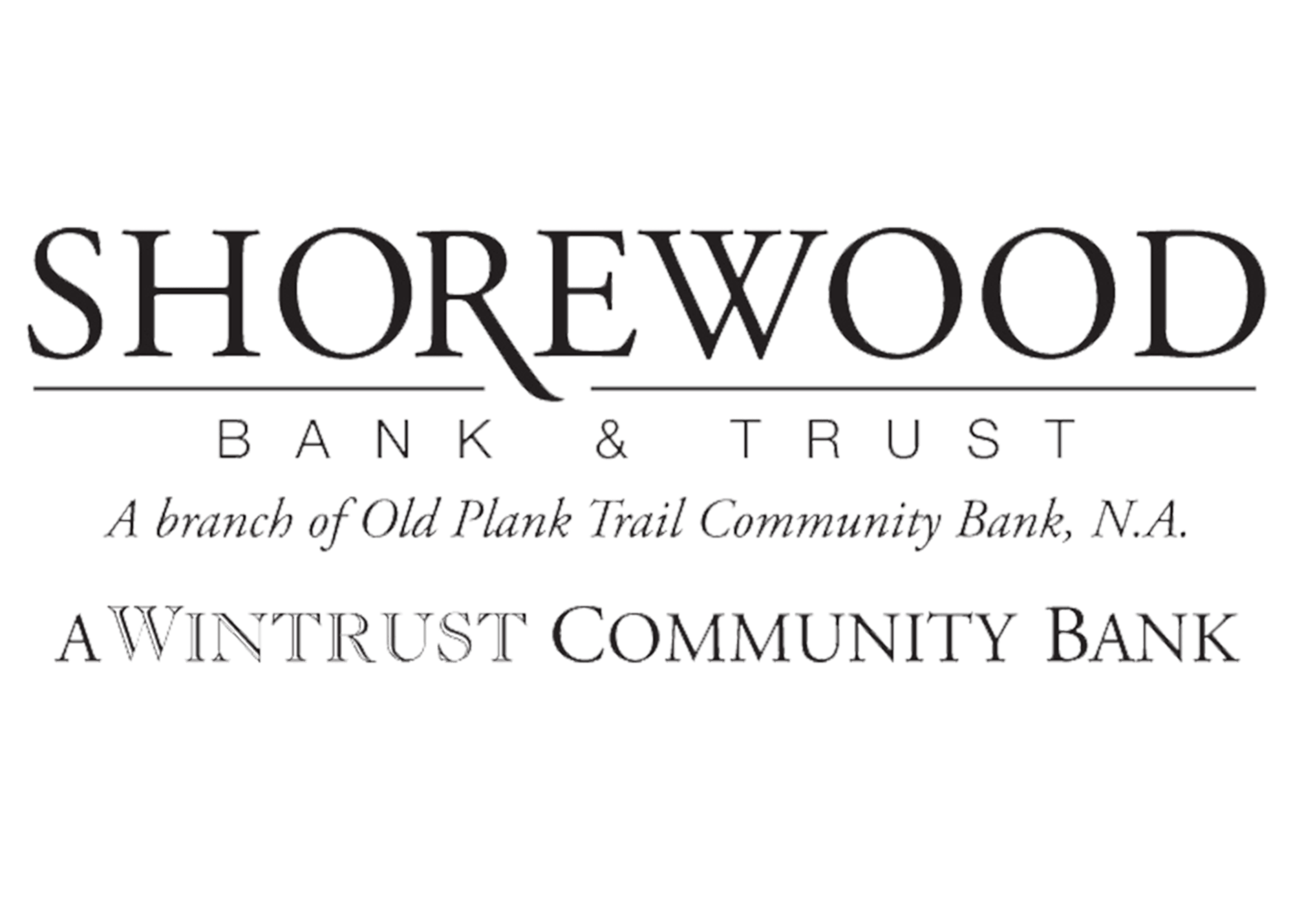 Silver Sponsor Shorewood Bank and Trust