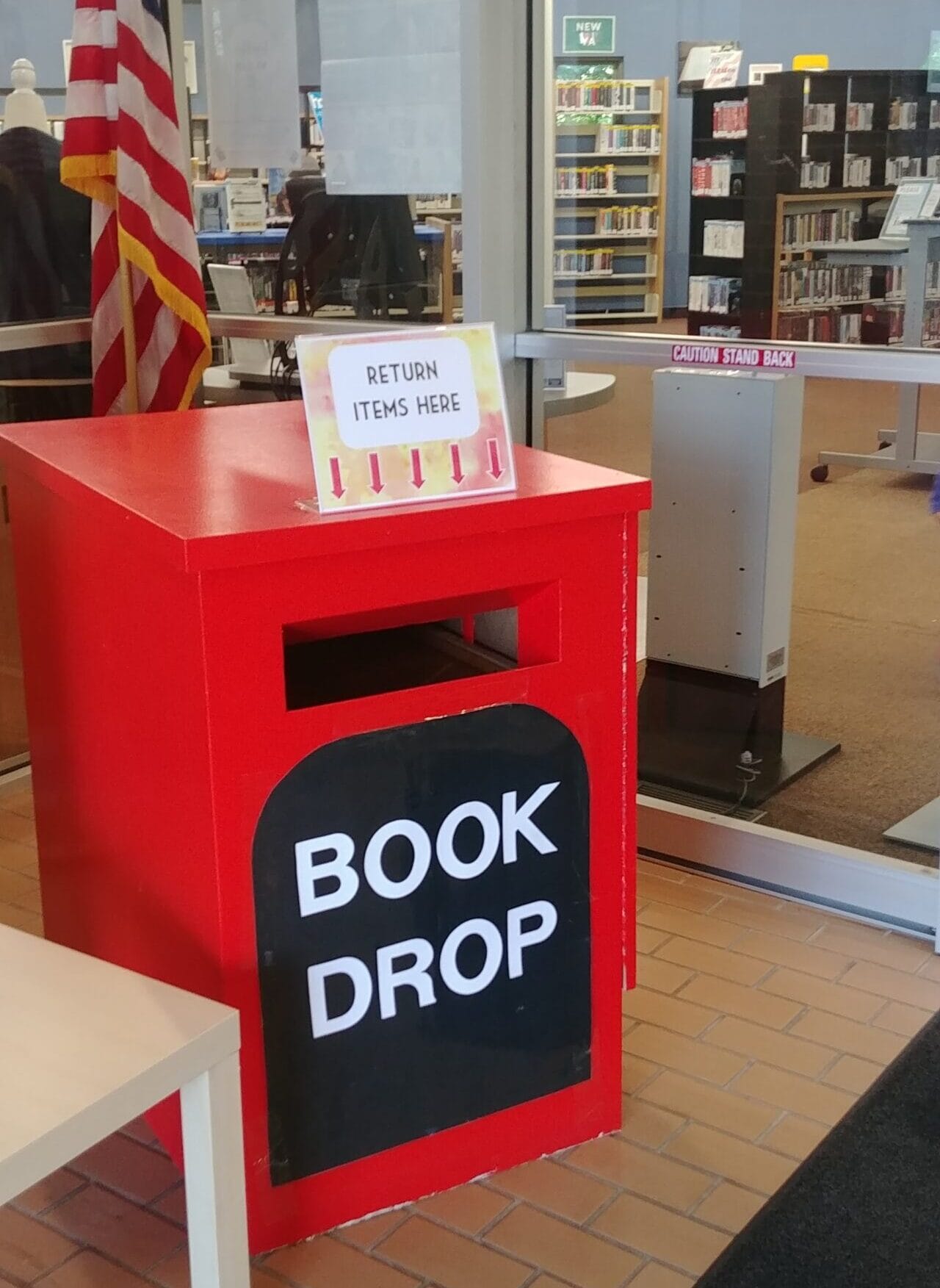 Lobby book drop