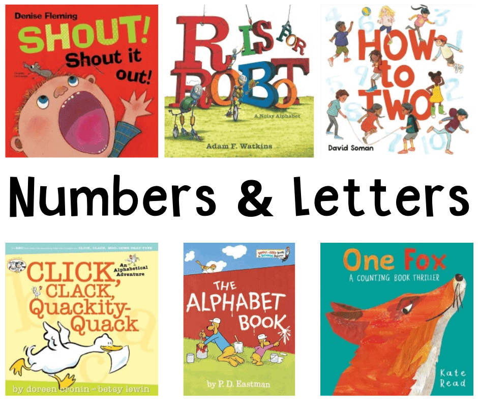 Numbers and Letters books