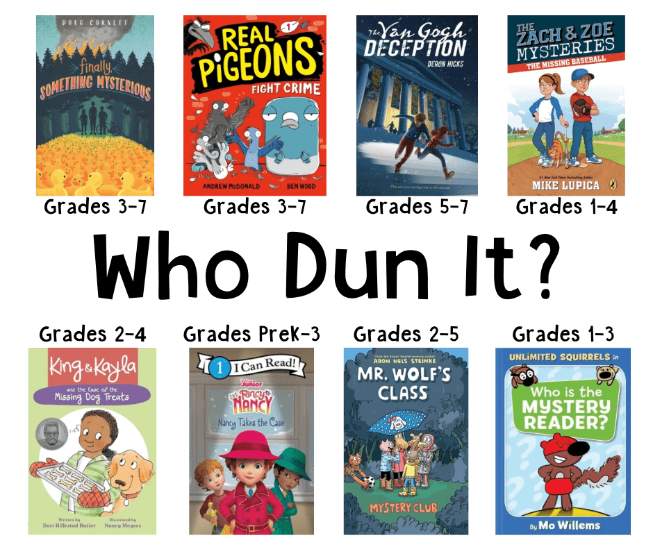 Mystery books for kids