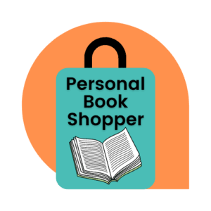 This is an image of a shopping bag with the text "Personal Book Shopper"